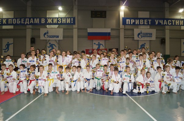 Призеры сореврнований по Ашихара каратэ Торжок 2014